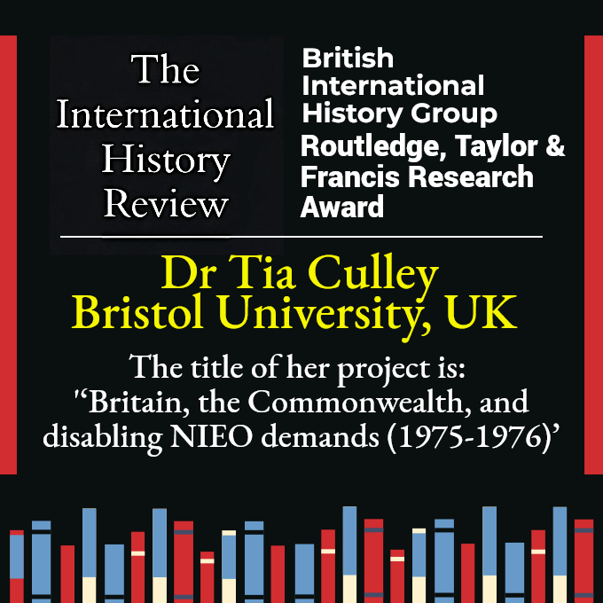 The International History Review Journal tweet media