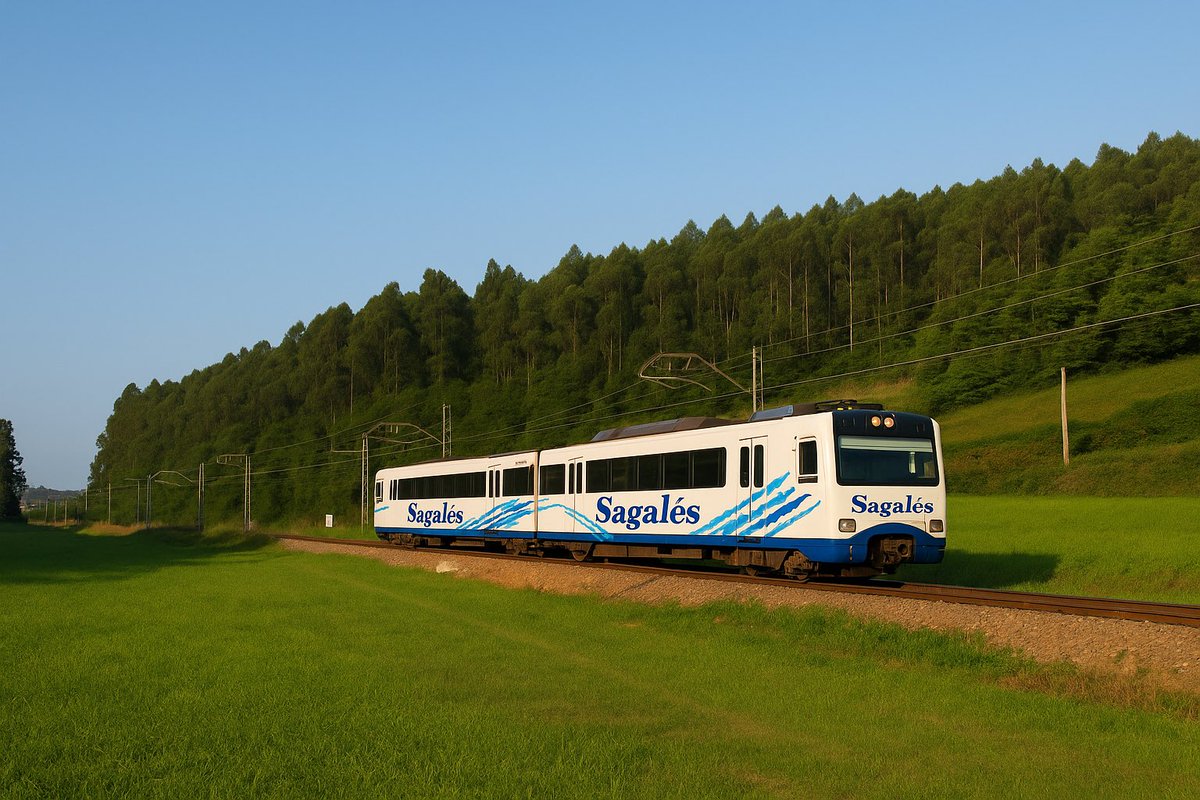 mikeldalies447's tweet photo. Sortint de Castellterçol el tren de la linia S41 (Moià-Caldes-Mollet) https://t.co/zpKc7FaSEi