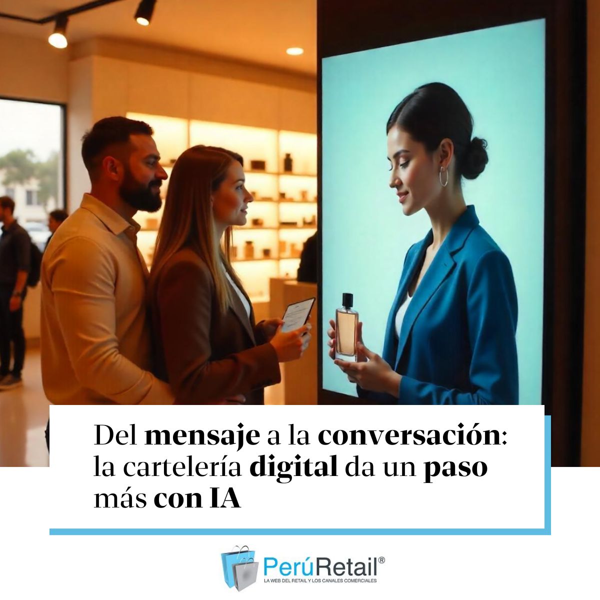 peruretail's tweet image. 🔴🤖💬La inteligencia artificial permite a las marcas interactuar en tiempo real con sus audiencias, ofreciendo experiencias personalizadas y optimizando la comunicación en distintos rubros. Más detalles aquí ►zurl.co/wMh2Y

#InteligenciaArtificial #carteleriadigital
