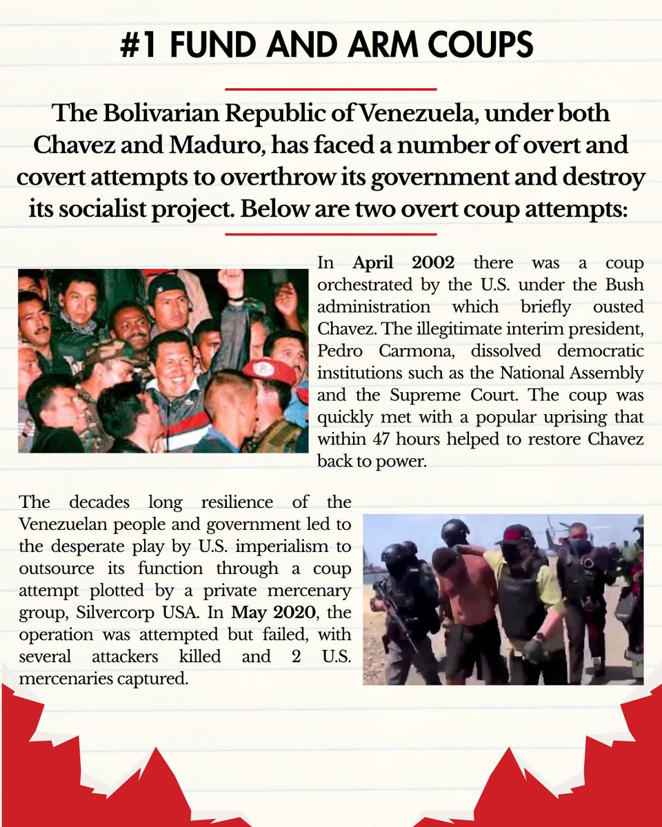 Blacks4Peace's tweet image. Continuing the work of the Week of Action in Defense of Venezuelan Sovereignty, the BAP Haiti Americas Team breaks down some of the specific moves that mark the U.S.&apos;s imperialist playbook against Venezuelan popular sovereignty and the Bolivarian Revolution.