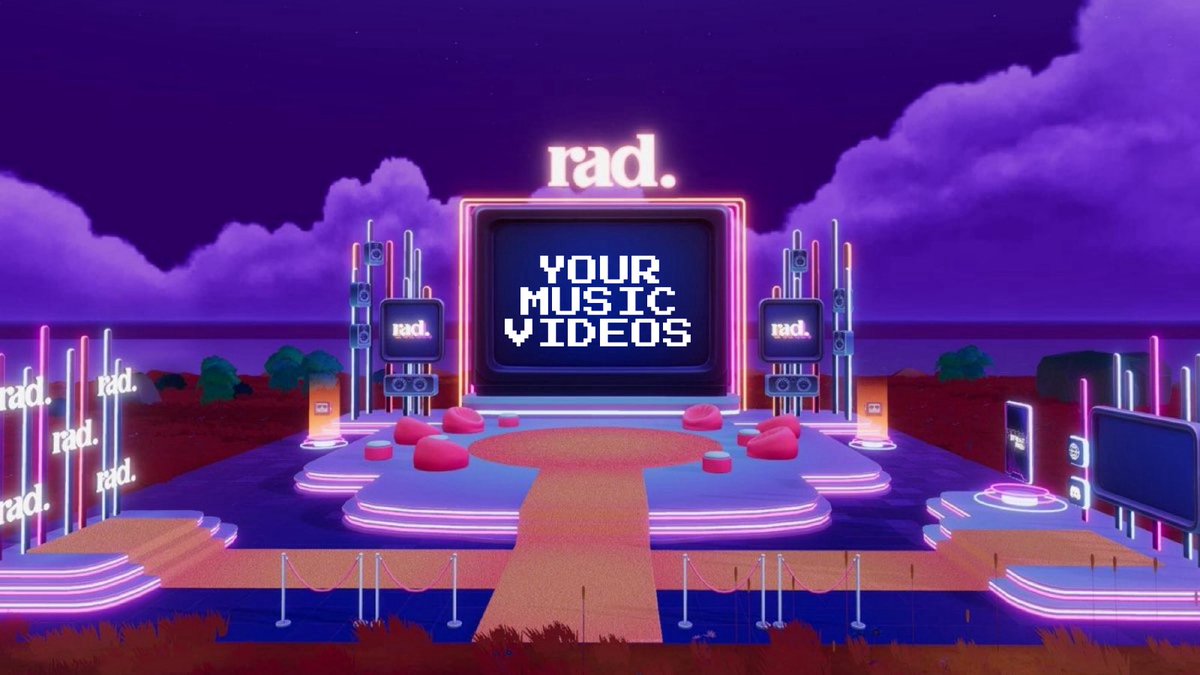 🚨 CREATORS! 😎🤙

👇 Submit your music videos 👇
forms.gle/u5nXBdkidRgWwT…

We're finalizing our lineup for the 2025 <a href="/decentraland/">Decentraland</a> Music Festival! 🎶

This will be our first party at the new Rad TV Party Pad in DCL! 🎉🤘

Submissions close tomorrow at 10pm UTC!