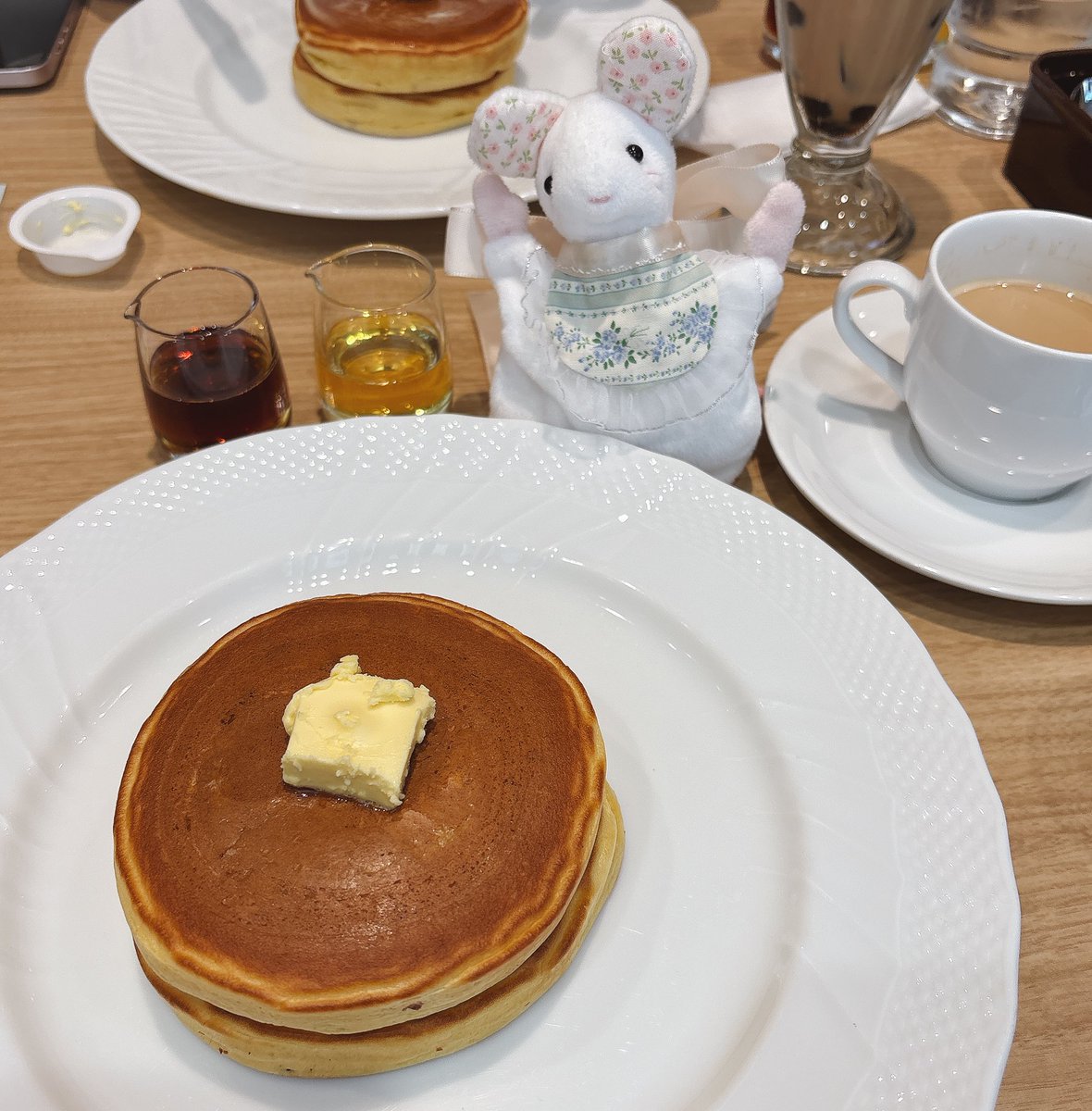 シンプルisベストとはまさにホットケーキのこと🥞💗