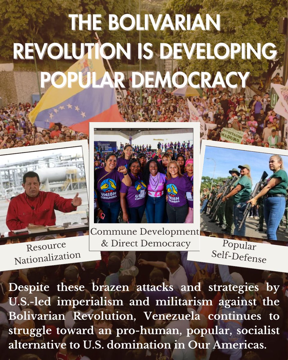 Blacks4Peace's tweet image. U.S. Out of Our Americas!
¡Viva la Revolución Bolivariana!
Make Our Americas a Zone of Peace!