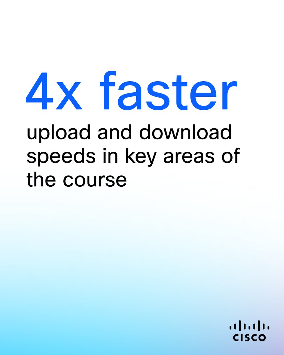 CiscoNetworking's tweet image. What does it take to keep 225,000 fans connected across 191 acres at the U.S. Open?

A LOT of tech power and we brought every bit of it. 

At a major championship, every swing matters. So does every connection. Read more: cs.co/60187WjWM