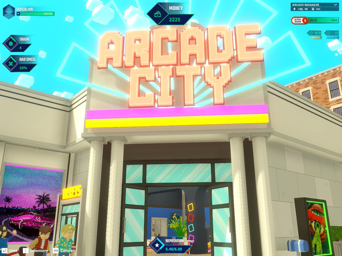 Who wants to join me at Arcade City in <a href="/TheSandboxGame/">The Sandbox</a>?  tsbga.me/TheSandbox