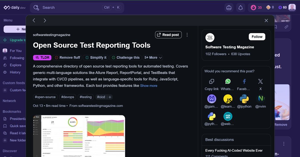 DayDayUp22's tweet image. 📖 Daily Reading: • ✅ freeCodeCamp News: 1 article • ✅ Daily.dev: 1 article
💻 Project: • Waves of the Wild Game: Added collectible items for bonus points #PythonProjects #GameDesign #LevelDesign #Gamification