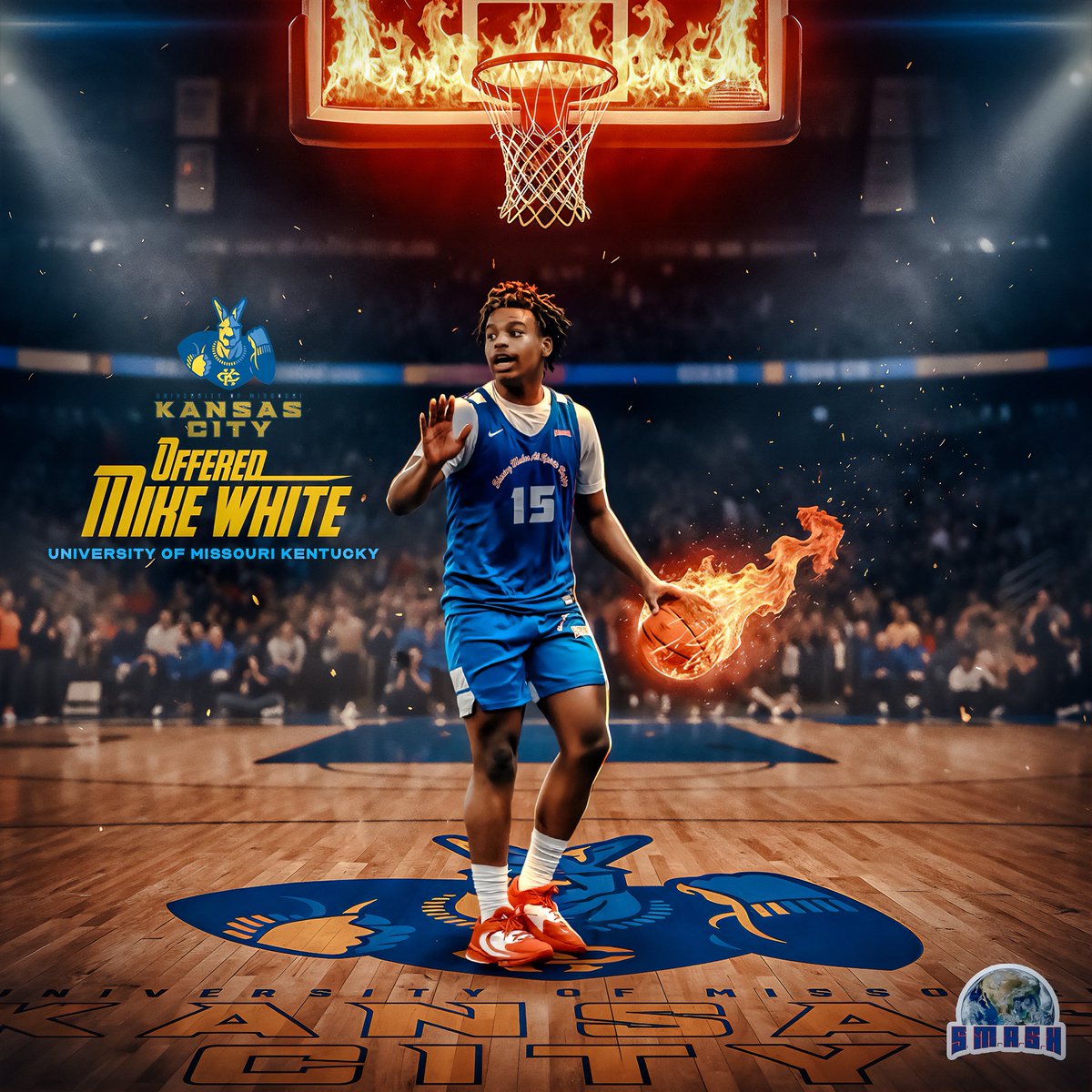 WorldSMASH2's tweet image. Congratulations to @mdub555 and  his family on him earning a D1 scholarship from the University of Missouri Kansas City! Stay writing ✍️ Mike…it’s your story! #smashlife