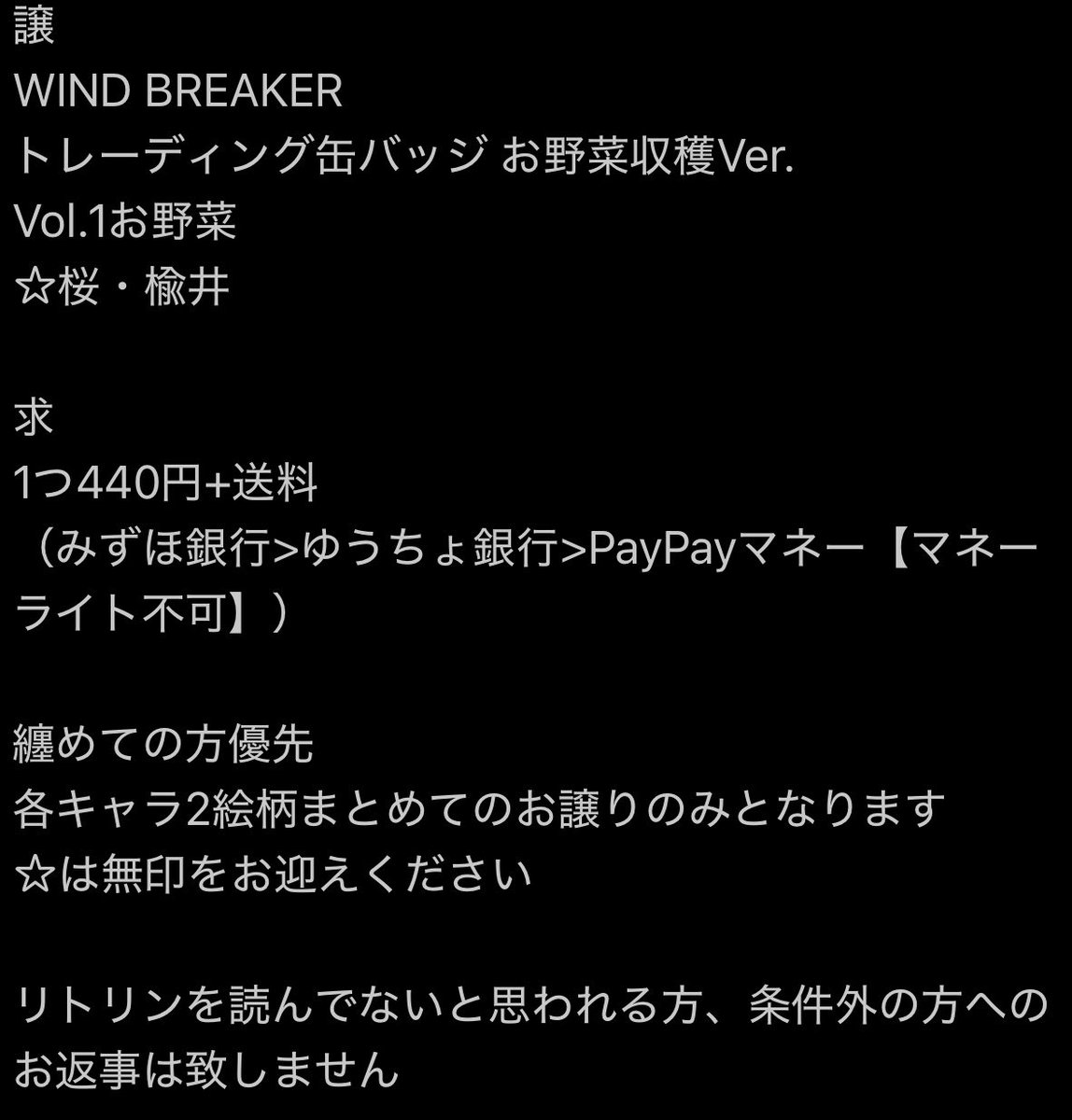 拡散希望】 WIND BREAKER/ウィンドブレーカー/WB/ウィンブレ