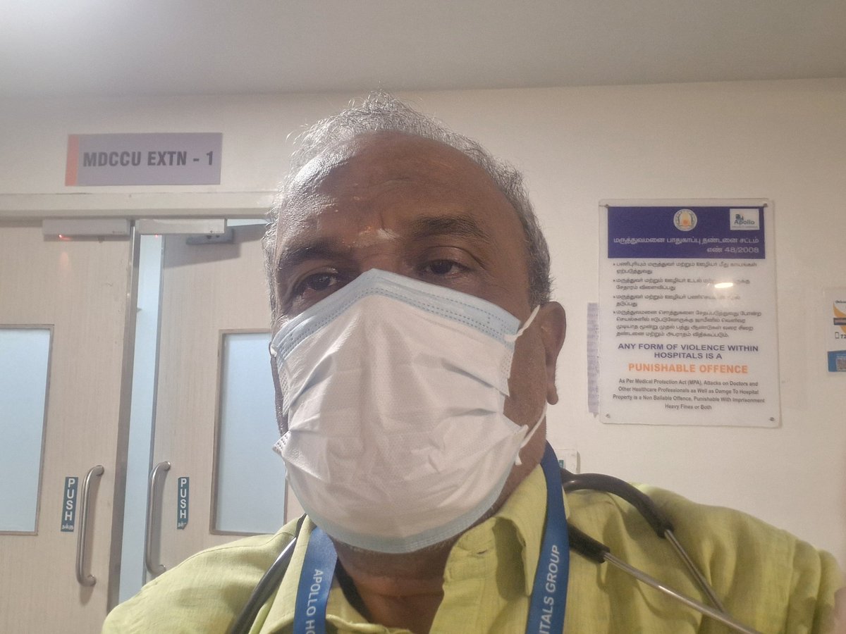 kidneydrsoundar's tweet photo. #dr on call (myself)from my patient admiited midnight in #ASHV chenna, over 25yrs tranplant survivor among over 1200 transplants done by me in the last 40yrs ( all of them have my numbers ) Thank God & my minister at home dear @DrTamilisai4BJP for her permission to leave home1AM https://t.co/VJ7kGB9ymw