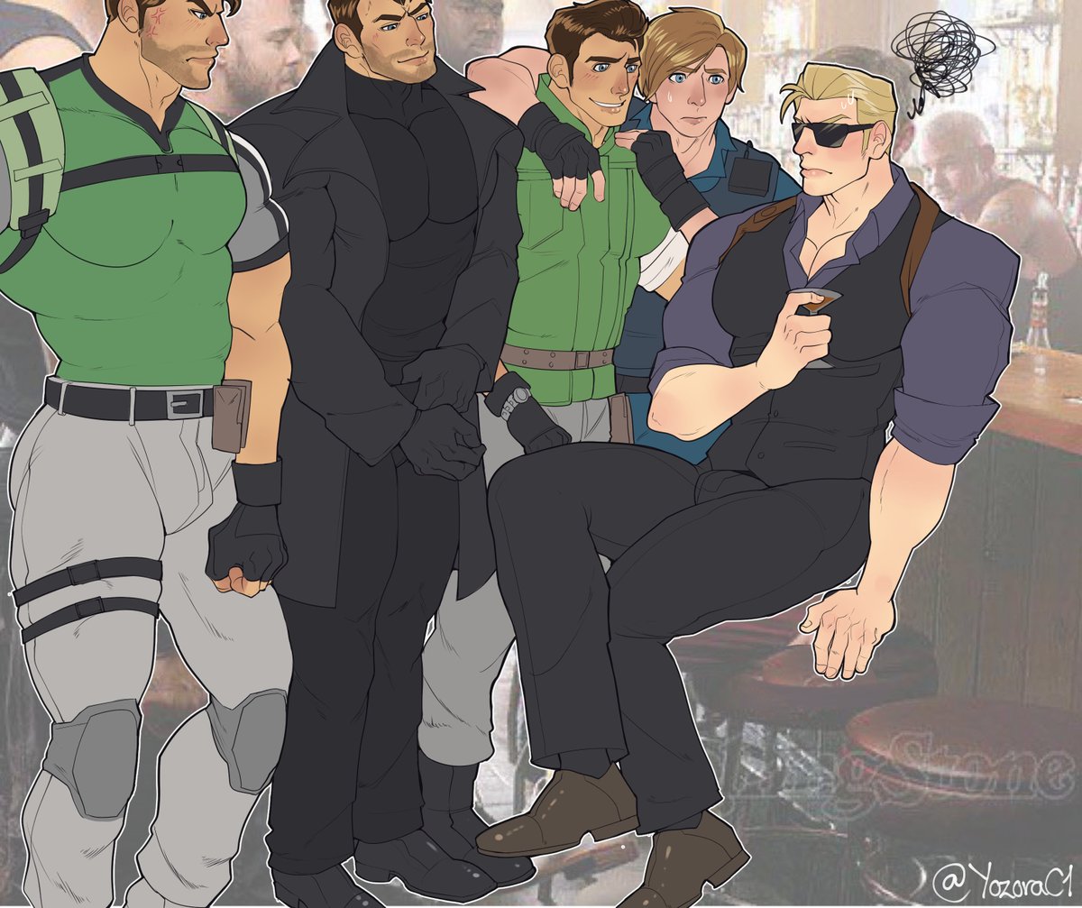 Wesker, you in danger girl 👁️👄👁️