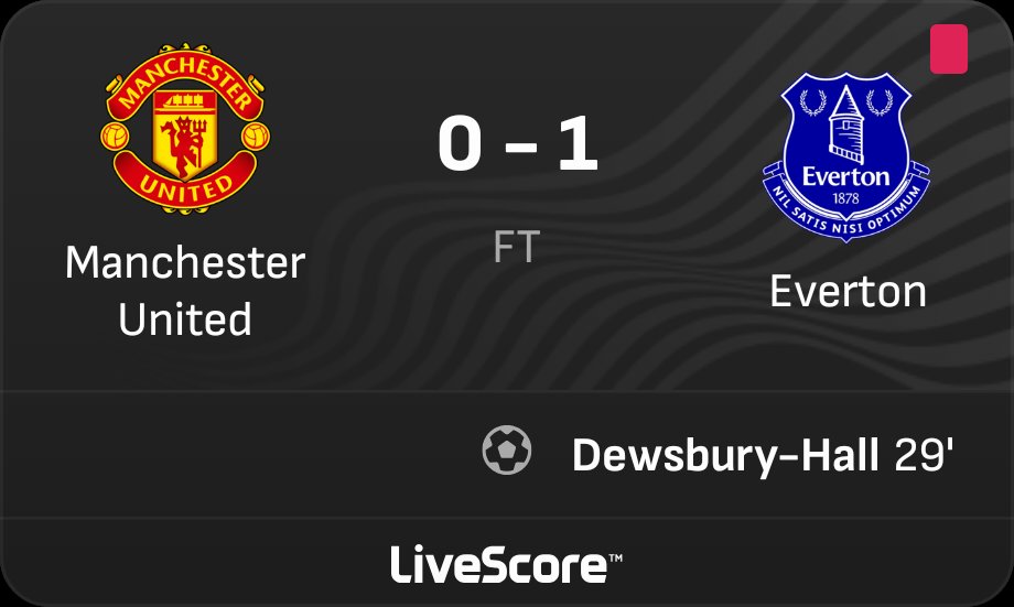 49undefeatedd's tweet image. Everton with a man down for over 80 mins yet, Man U loses the game. What has this football club turned into?