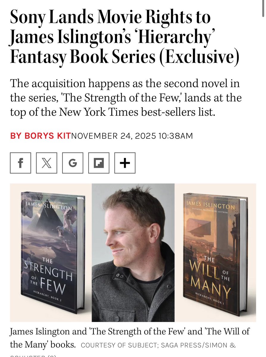 Some VERY exciting news to share today!!

hollywoodreporter.com/movies/movie-n…