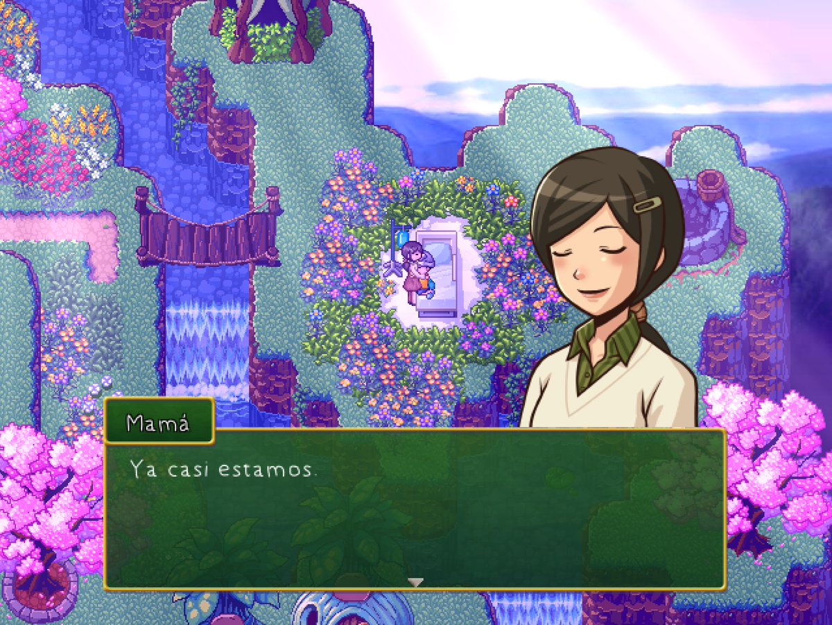 supershigi's tweet image. Gracias a algunas personas tan amables, Rakuen ya cuenta con version en español:
store.steampowered.com/app/559210/Rak…

Esta en Steam y me haria muy feliz que lo jugaran ❤️ Es un juego narrativo sobre un niño hospitalizado que viaja con su madre a un mundo fantastico para pedir un deseo.