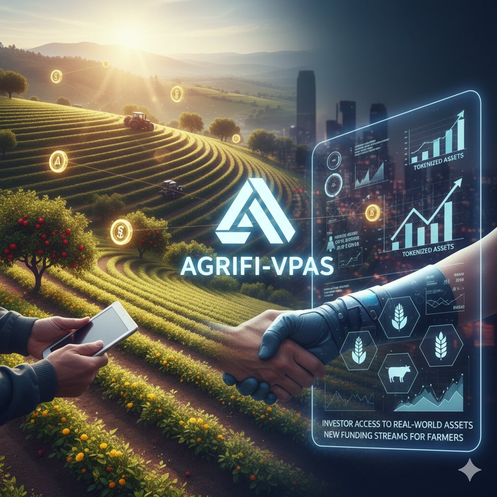 lynel0301's tweet photo. ๐ก With AGRIFI-VPAS, tokenized agriculture creates new funding streams for farmers while giving investors access to high-potential, real-world assets. #AgriToken #DigitalFarming #BlockchainForImpact #AgriFi
Learn more here:https://t.co/eoqj4yppP0
@maljefairi
@GLNsGlobal
@PiCoreTeam
@EdenAlonxo
@Nhung122628
@vpachain
@group_vpc
@VPM_Chain
@VPD_Group
@sidrachain
#AGRIFI #VPAs #DigitalAssets #HalalInvesting #AgriTech #DeFi #SidraStart
