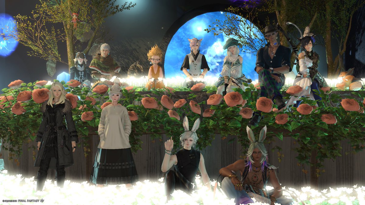 _ff14elel3's tweet image. FCイベント中編と後編！！
今月のイベントはメンバーのハウジング見学！みんなすごかった...
やってたらちょっとやりたいこと浮かんだので個室か自宅いじろっかな...😂
#FCひだまりにゃんこ