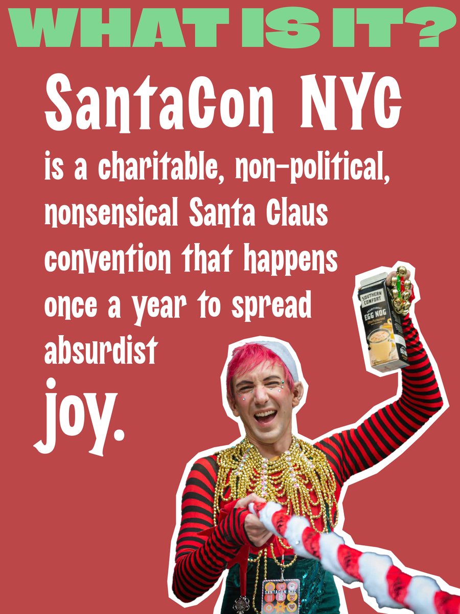 Santacon NYC tweet media