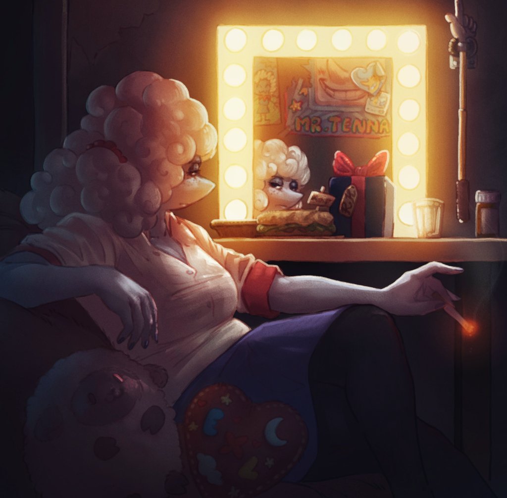 kaprettino's tweet image. Smile for the camera!
#DELTARUNE #DeltaruneChapter3