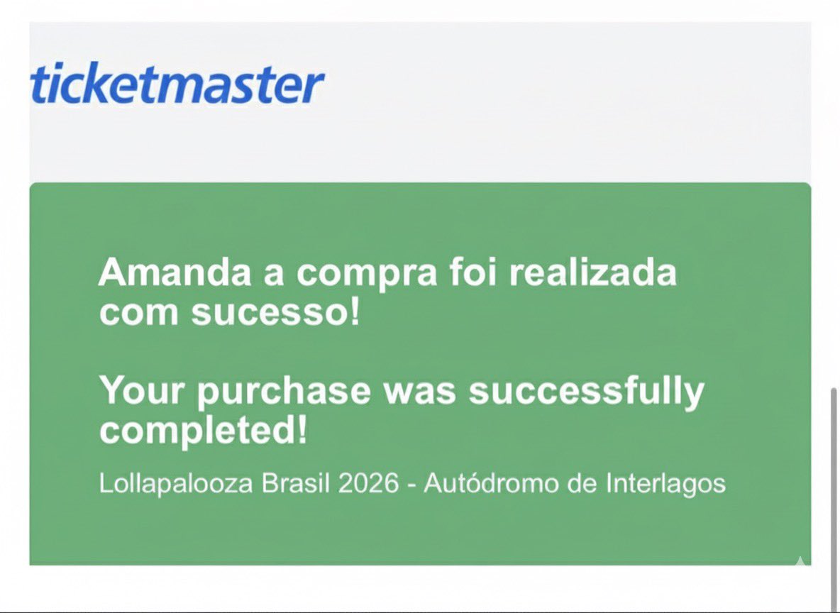 Amandasilvaasy's tweet image. 🚨VENDO INGRESSO LOLLA DOMINGO🚨

comprei no primeiro lote + meia entrada
preço: 400
não vou conseguir ir :(

#Lola #LollaBR #lolla #lollapalooza #ingresso #vendo #lorde #Lorde #tyler #thecreator #turnstile