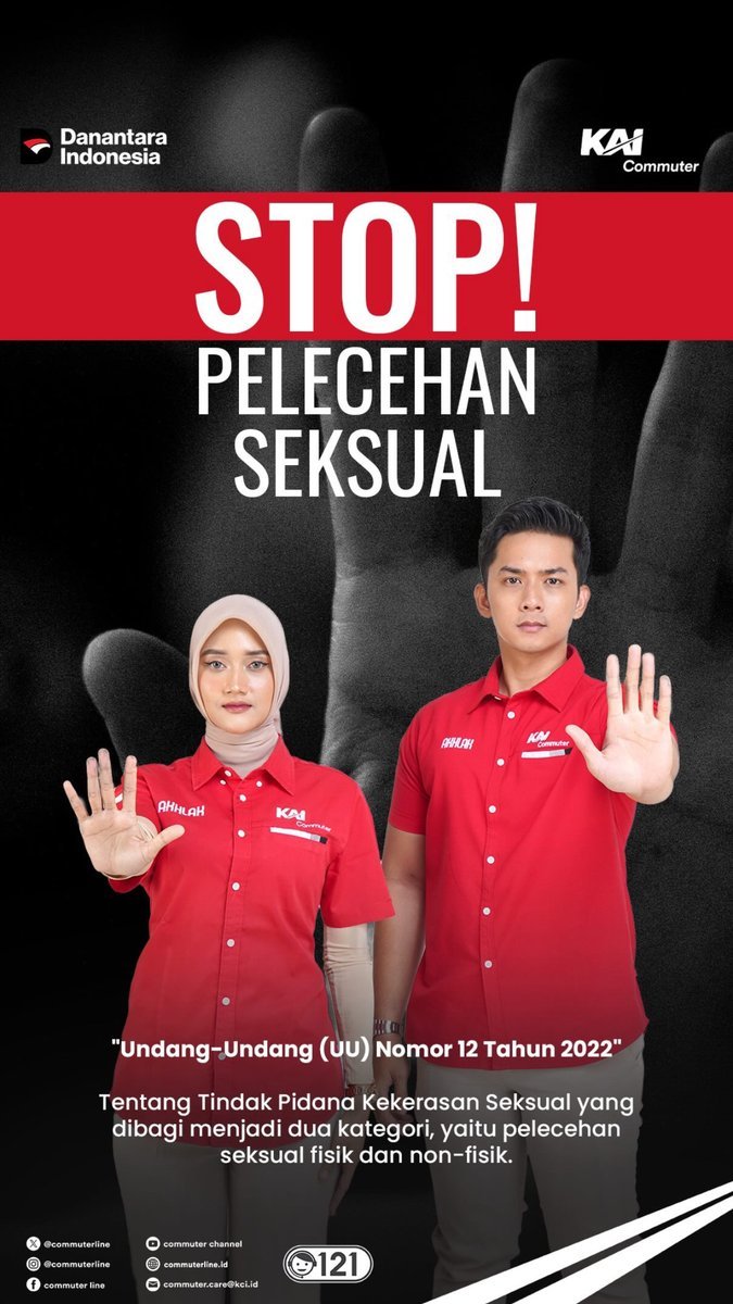 CommuterLine's tweet image. #RekanCommuters Mari saling peduli kepada sesama pengguna saat berada di transportasi publik. Pelecehan seksual dapat kita cegah bersama dengan selalu waspada terhadap apa yang terjadi di sekitar kita, dan tidak ragu untuk melakukan intervensi saat melihat tanda-tandanya. Segera…