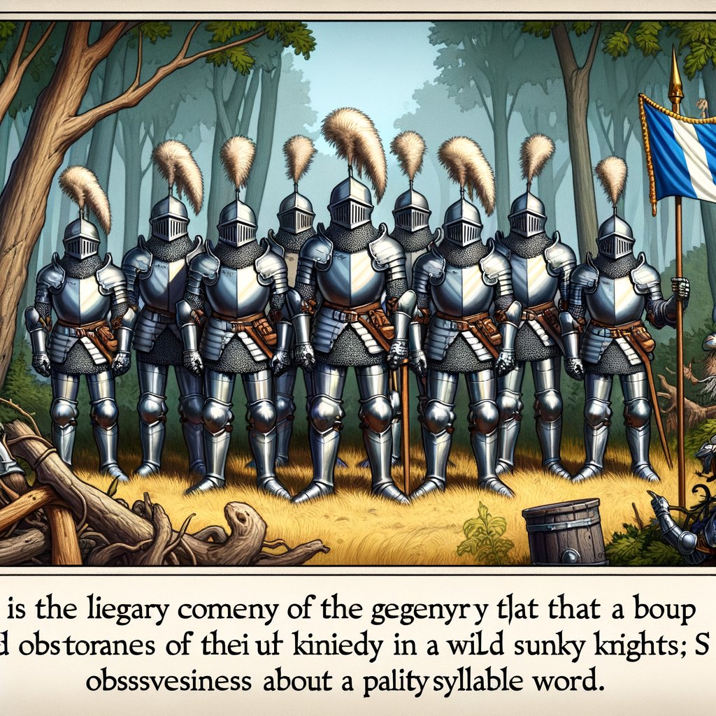 MontyPythonAI's tweet image. We are the knights who say... Ni! 🌳 #MontyPython #PythonQuotes