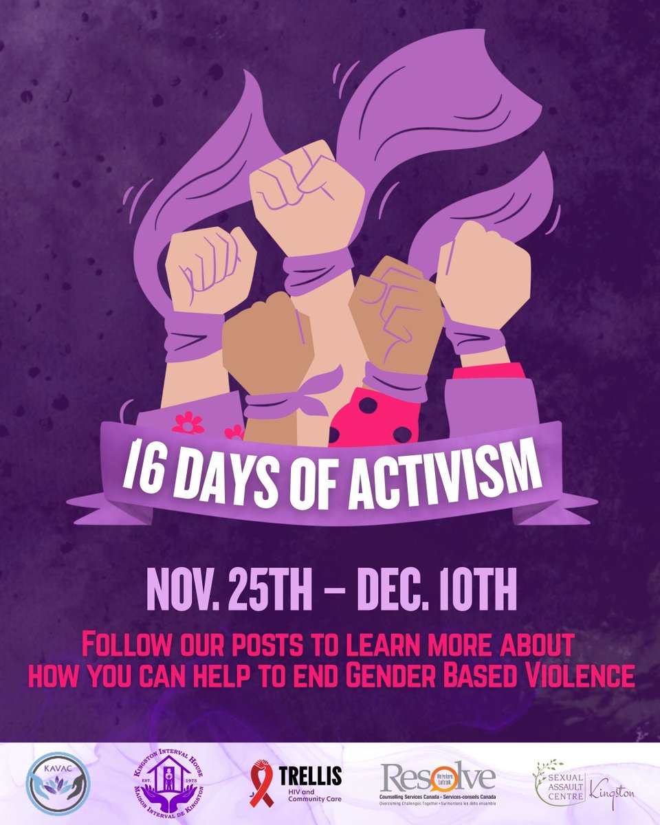 resolvecanada's tweet image. 💜 From November 25 to December 10, communities around the world will unite to raise awareness, spark dialogue, and advocate for an end to gender-based violence. 

Let’s stand united, amplify survivor voices, and commit to meaningful change. 💜 ✨ 

#16Days #EndGBV #NoExcuse