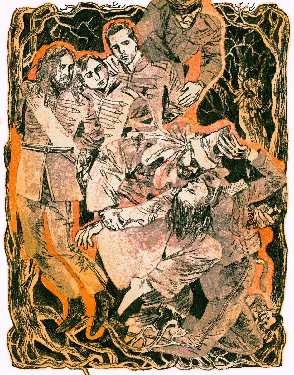 the black parade as “dante and virgil in hell”! this weekend’s request from my patrons :)