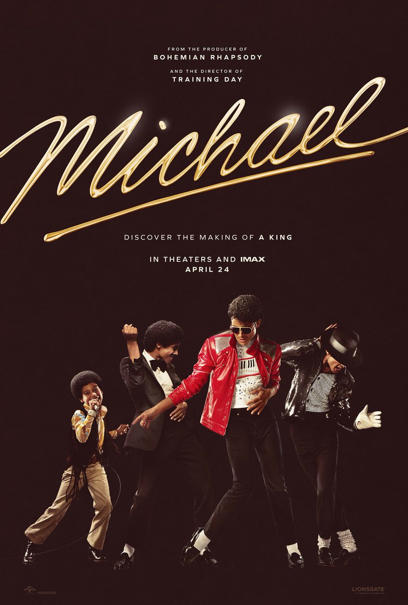 starzriot's tweet image. MICHAEL Movie is now exactly 5 Months Away✨️
#michaeljackson #jaafarjackson #michaelmovie