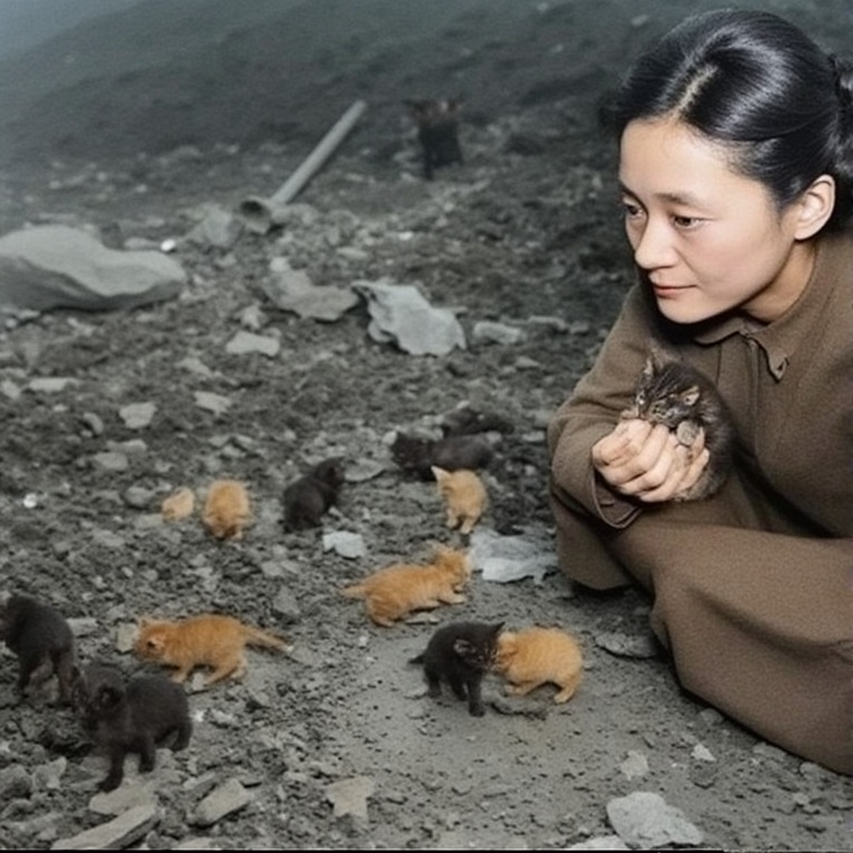StephenSipila's tweet image. #AuthorsOfTwitter #author #AuthorSpotlight An Asian female version of Anne Frank rescuing kittens from the aftermath of the bombing of Hiroshima in 1945.