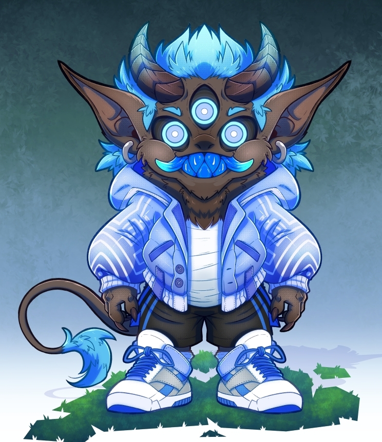 Uobihs_nest's tweet image. YOO !! Nouveau perso terminé ! 💙✨
HEYY !! New character done ! 💙✨
#characterdesign #refsheet #creaturedesign
#conceptart #illustration #digitalart #fantasyart