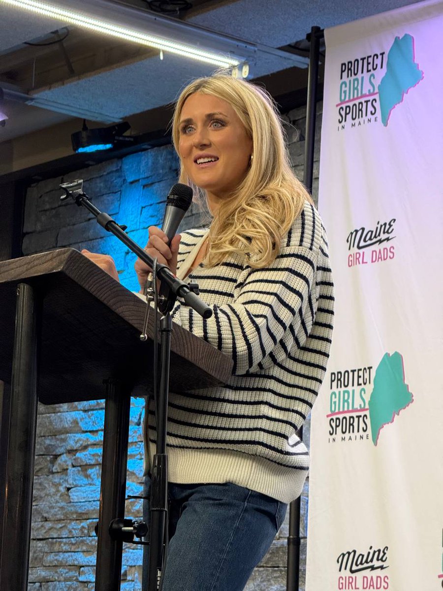 mack_4america's tweet image. New England just closed the semester with a HUGE win!

Nearly 40 NE @tpusastudents were able to attend the Protect Girls’ Sports event with @Riley_Gaines_ this past Saturday to meet her and hear her story.

Huge thanks to PGS and Maine Girl Dads for this incredible opportunity!❤️