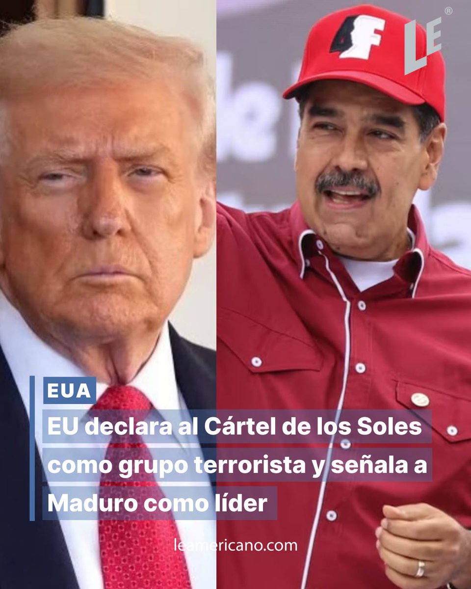 LeamericanoM's tweet image. De acuerdo con el secretario de Estado, #MarcoRubio, "existen suficientes pruebas para determinar" que el grupo cumple con las condiciones descritas en la Ley de #Migración y Nacionalidad que regulan la clasificación de #FTOs.
leamericano.com/articulo/eu-de…