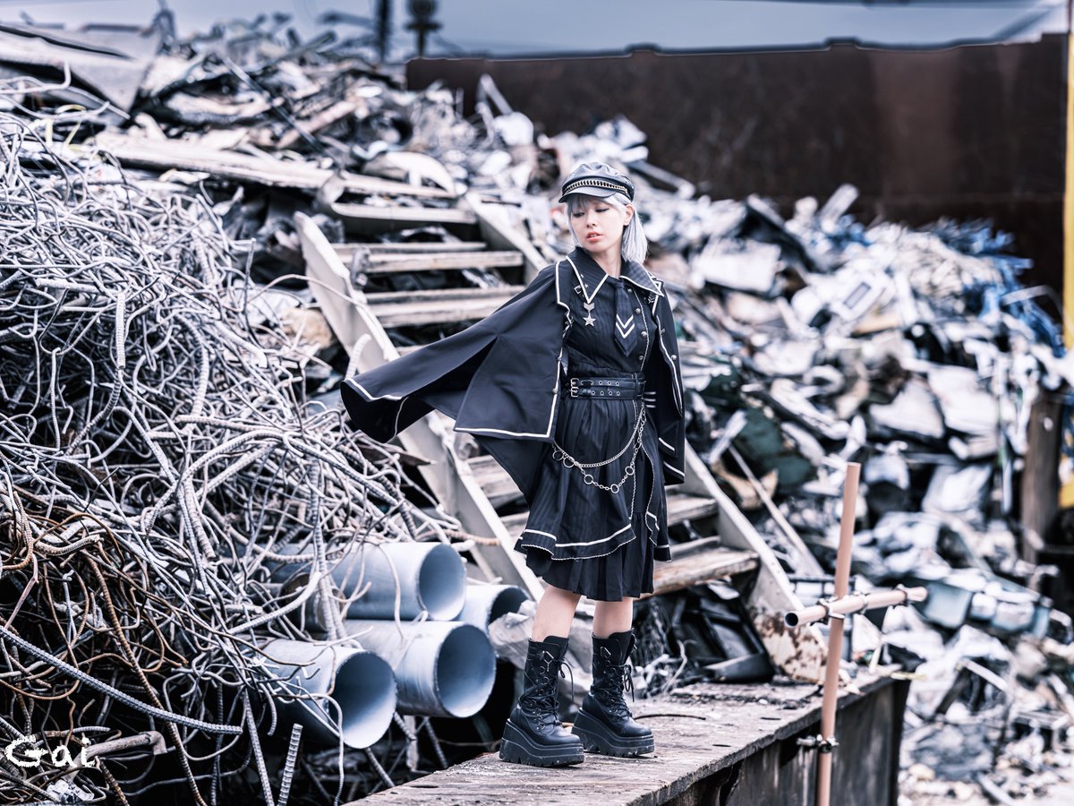 Unique Worldview･あめちゃん２
『軍服ロリータ in スクラップ工場２』⑨
ameblo.jp/gai2/entry-129…

#あめ <a href="/najefxxx/">あめ</a>
#マシュマロ撮影会 <a href="/marshmallow0105/">マシュマロ撮影会@毎週火曜22時募集開始/4週間前</a>
#三森興産 <a href="/mitsumorikousan/">三森興産</a>

#あめ_GAI
#マシュマロ撮影会_GAI