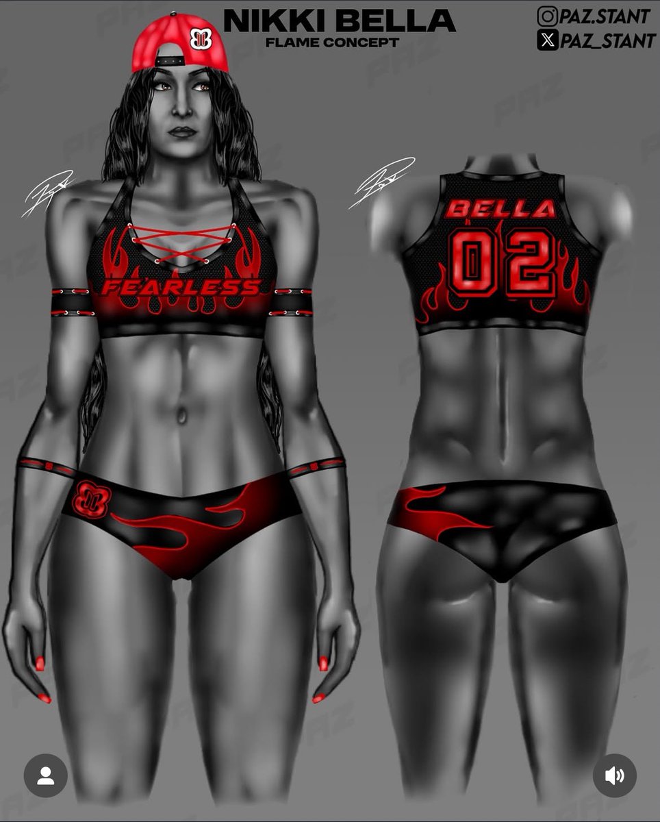 ❤️🔥𝐍𝐢𝐤𝐤𝐢 𝐁𝐞𝐥𝐥𝐚🔥❤️ <a href="/NikkiAndBrie/">Nikki & Brie</a> 
Custom Gear are now in #WWE2K25

Designer: <a href="/paz_stant/">Paz</a> 

Platforms: Current Gen (PS5)

Hashtags: 
#NikkiBella 
#StephanieVaquer 

Available on my old account #BrandonRbr85