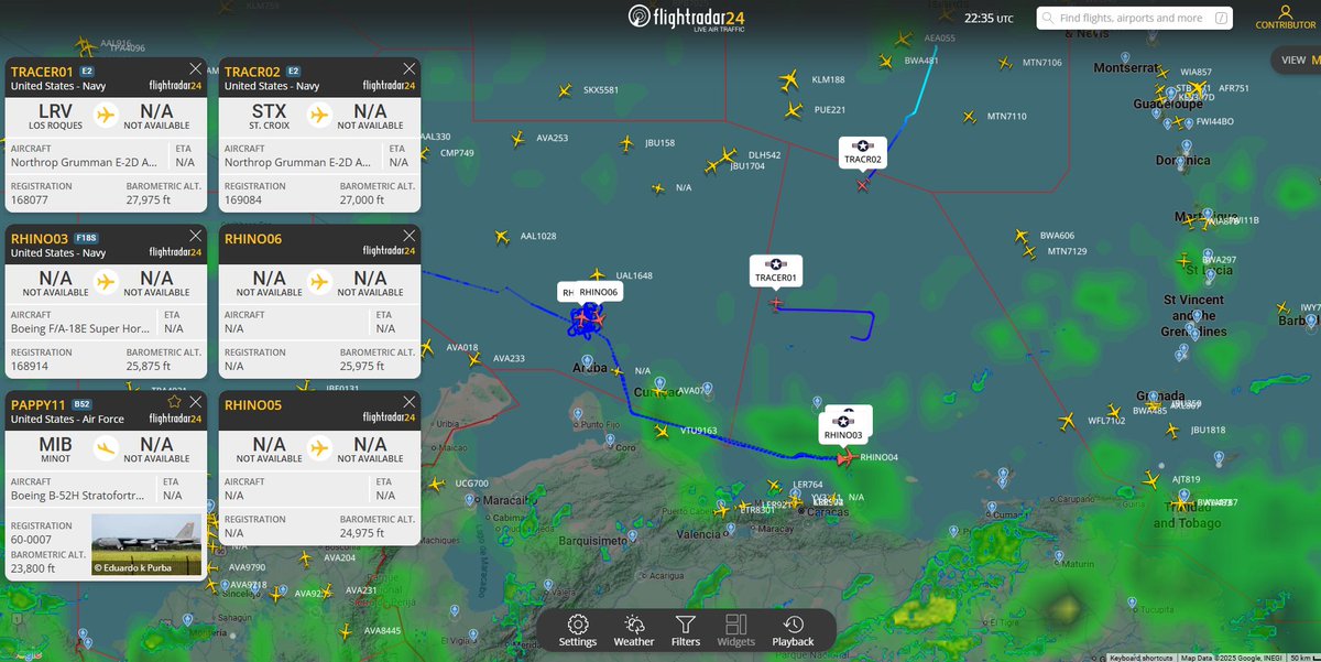 algunas compañias aereas ya no vuelan a la zona por el riesgo por tanto movimiento militar que hay. este es el trafico actual