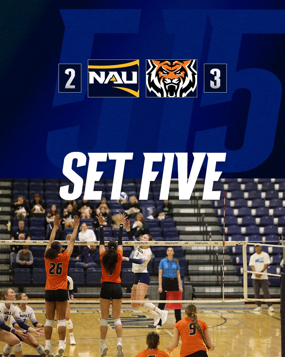 NAUVolleyball's tweet image. Final.

#RaiseTheFlag | #BigSkyVB