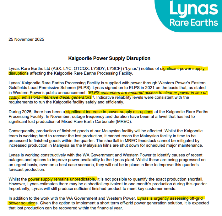 respeculator's tweet photo. Who'd have thought intermittent energy like that from rEnEwAbLeS would be unreliable..? 🤡🤡 $LYC.AX https://t.co/Yce1ZAoLUq