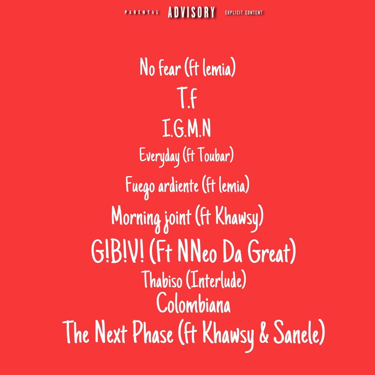 One Love-The Next Phase (Deluxe)
OUTNOW 
Celebrating 50k total streams and 4 years since the release.