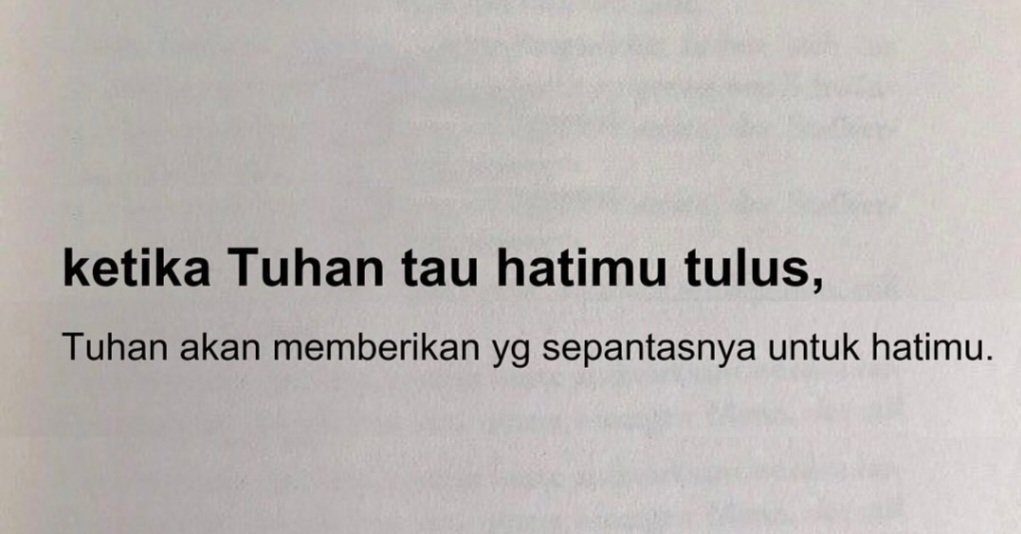 Assalamu'alaikum....
Bismillah....
Kalau kita di kecewakan, bukan lagi marah-marah, kecewa apalagi sakit hati.....berdoa saja.
"Yaa Allah, tolong ganti kecewaku dengan rezeki yang luas dan damai hati yg tak putus....biar hatiku sembuh tanpa harus membenci" 

Selamat pagi 🥰🥰