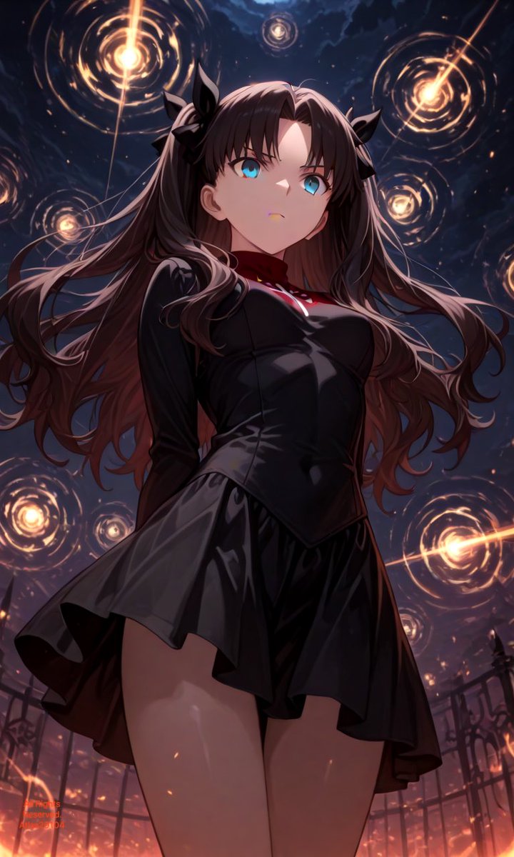 Atlas_sub1's tweet image. ブラック凛ちゃん
#AIイラスト #遠坂凛