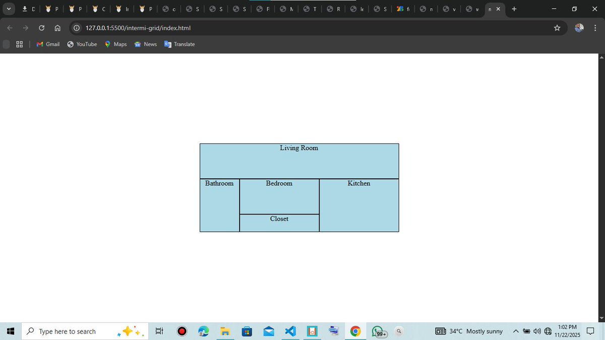Lengshow's tweet image. Coding everyday while solidifying my knowledge of grid #frontenddevelopmenttraining 
#htmlcss