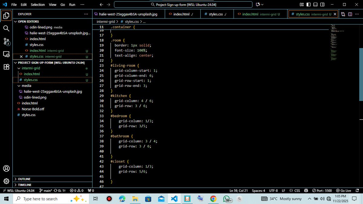 Lengshow's tweet image. Coding everyday while solidifying my knowledge of grid #frontenddevelopmenttraining 
#htmlcss