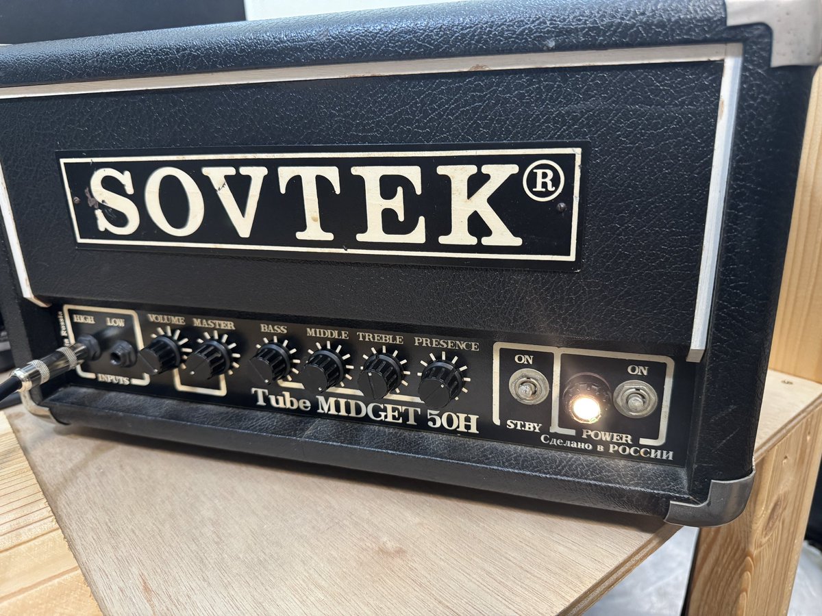 TRIAL_StompBox's tweet image. Tone ModしてSOVTEK MIDGETが化けた。音のポテンシャルはそのままに、すごく自分に合った音が出る。
#sovtek
#midget
#vibroking
