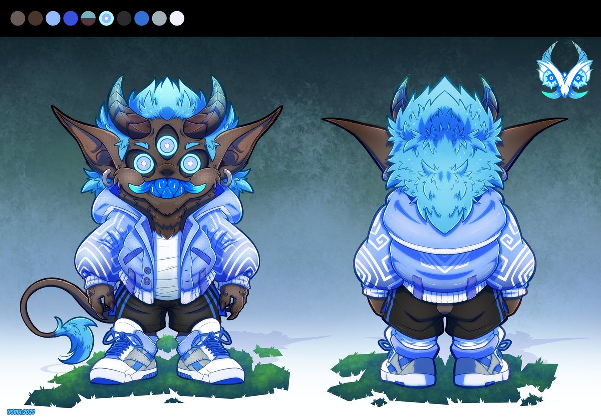 Uobihs_nest's tweet image. YOO !! Nouveau perso terminé ! 💙✨
HEYY !! New character done ! 💙✨
#characterdesign #refsheet #creaturedesign
#conceptart #illustration #digitalart #fantasyart
