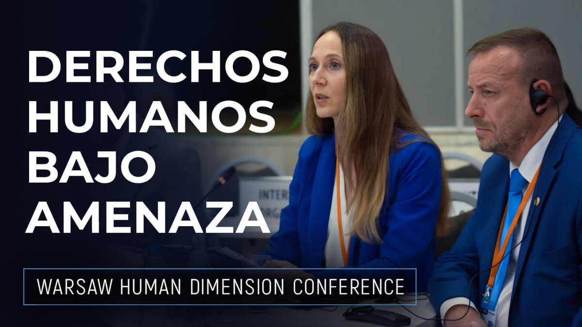 AllatRaTvSpa's tweet image. Redes #anticulto: amenaza para los derechos #humanos y la #democracia | Conferencia OSCE #Varsovia

📱 youtu.be/i2pmGnKPJoc