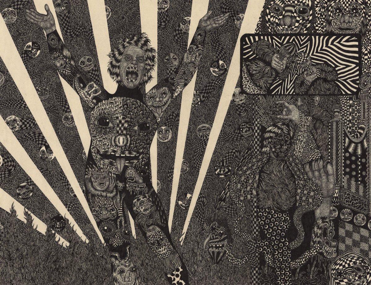 RuptureNFT's tweet image. DEEP STATE, 2020 💥

INK ON WASHI PAPER
88 x 64 CM / 35 x 25 IN