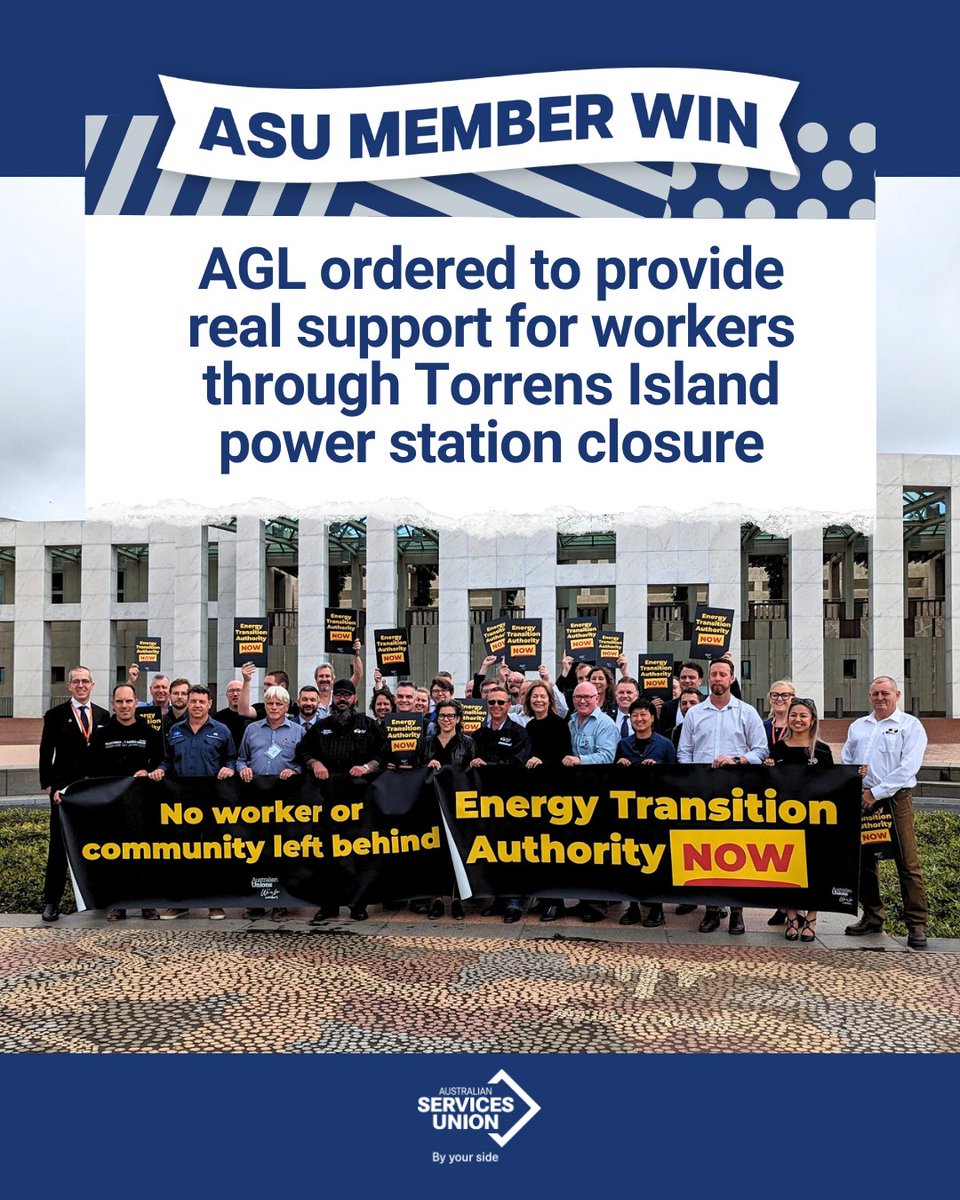 Australian Services Union tweet media