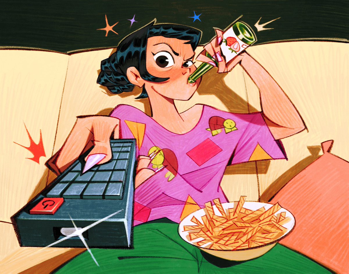 friedbaens's tweet image. Artists show your most popular work!
Classic Zoey