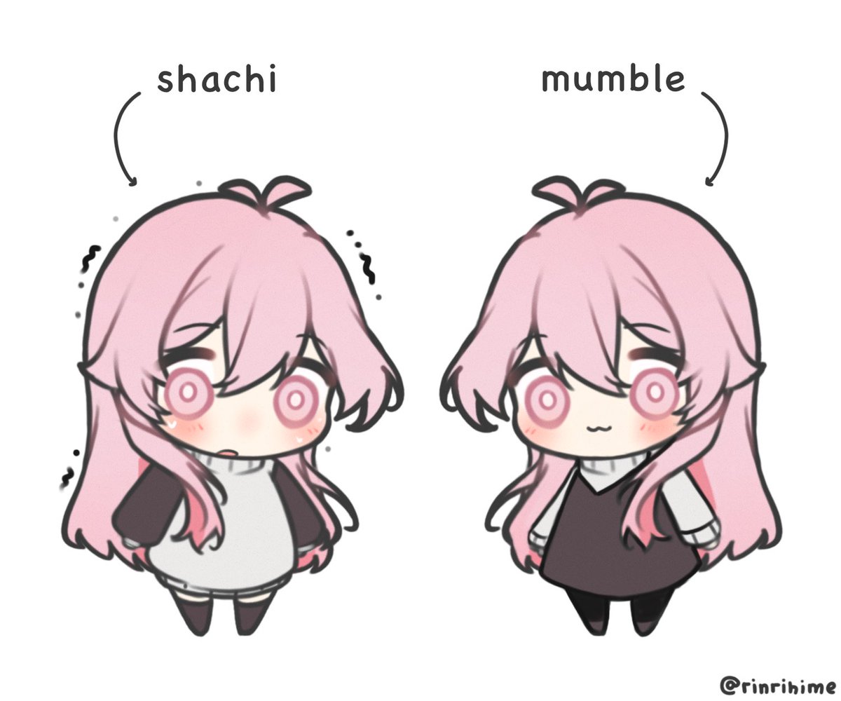 rinrihime's tweet image. #shachimu
