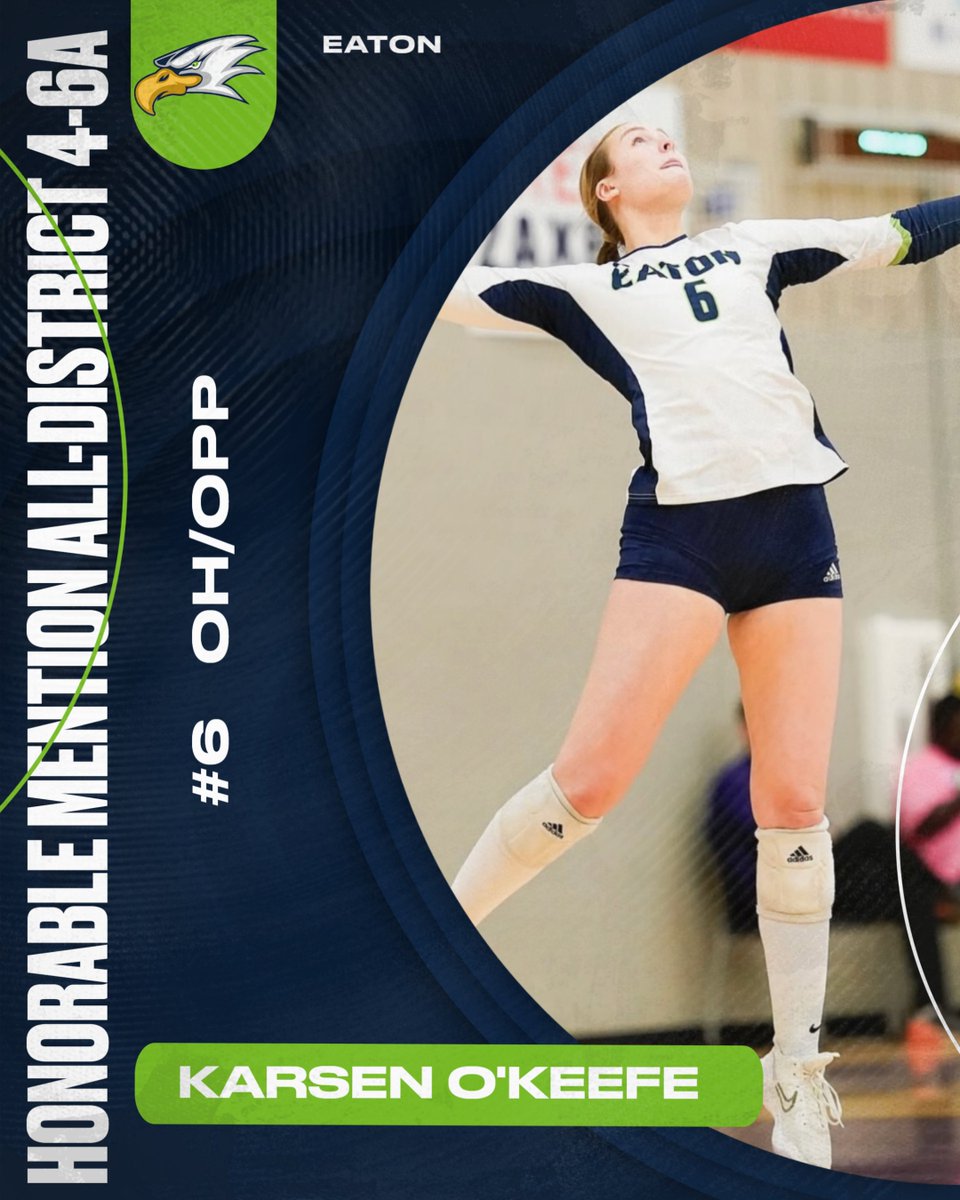 Congratulations to Karsen O'Keefe for earning Honorable Mention All-District 4-6A!! #LockIn