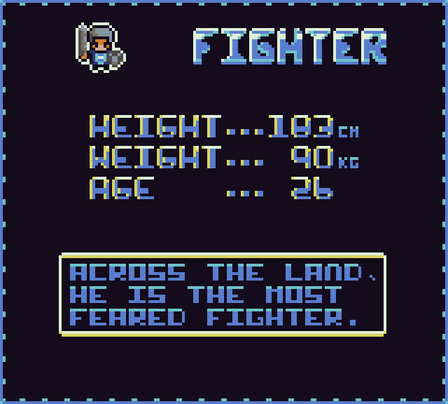 noisechip's tweet image. A GUI test for my portfolio 😀
#pixelart #gameart #indiedev #gamedev